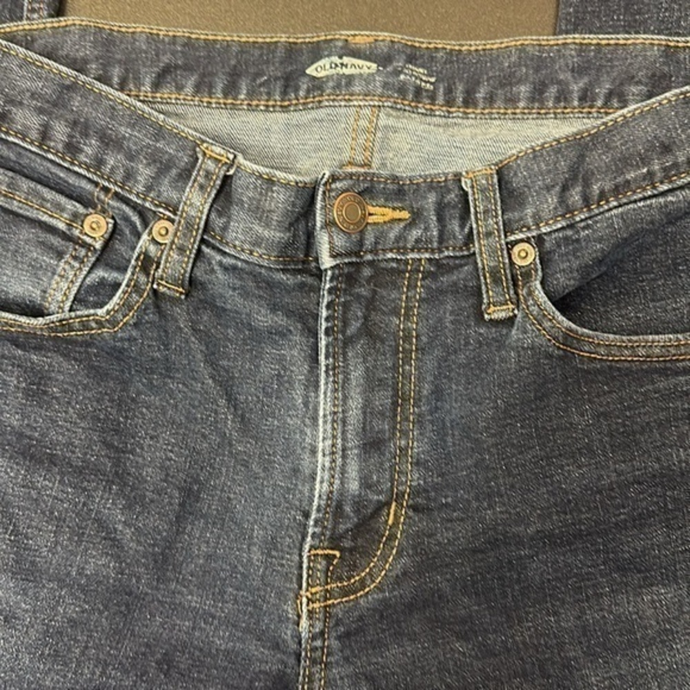 Old Navy men’s dark blue skinny jeans size 32 x 34 long